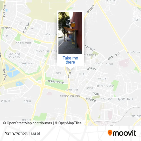 Карта הכרמל/הרצל