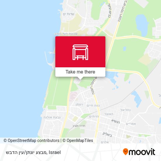 מבצע יונתן/עין הדבש map