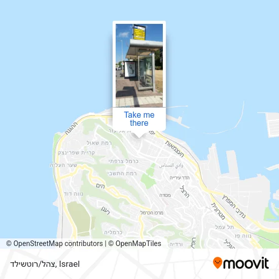 צהל/רוטשילד map