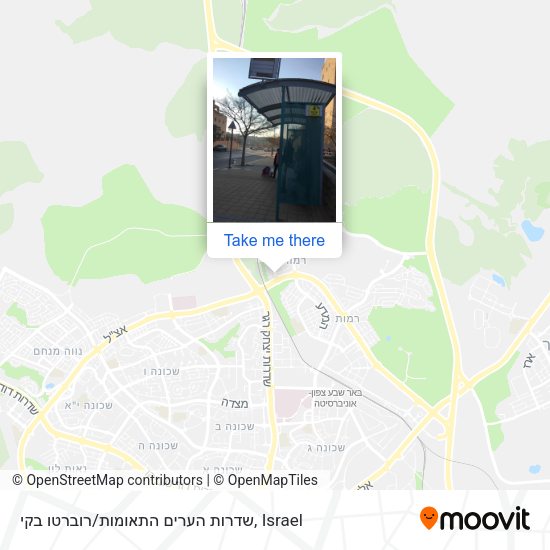 שדרות הערים התאומות/רוברטו בקי map