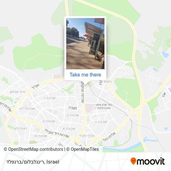 רינגלבלום/ברנפלד map