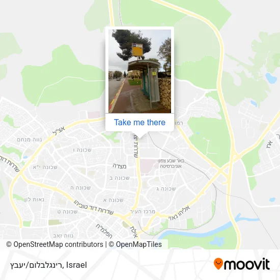 Карта רינגלבלום/יעבץ