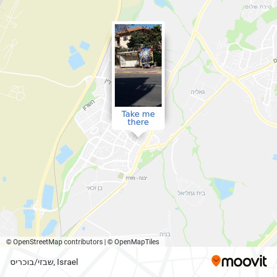 שבזי/בוכריס map