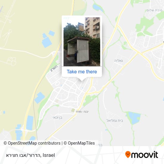 הדרור/אבו חצירא map