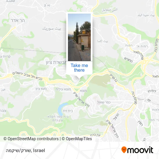 Карта שורק/שיקמה