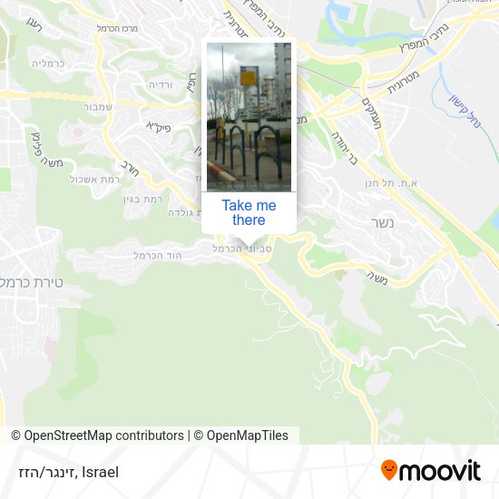 Карта זינגר/הזז