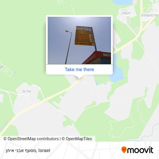 מסעף אבני איתן map