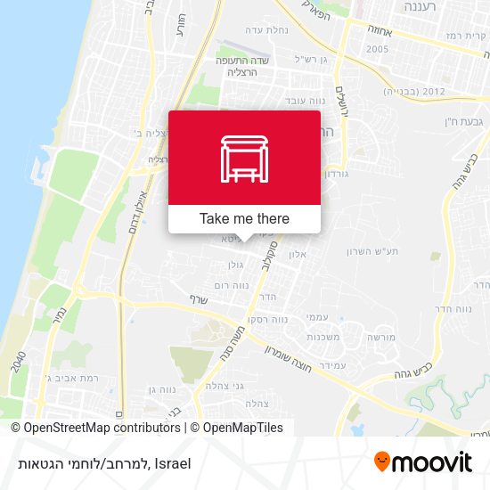 למרחב/לוחמי הגטאות map