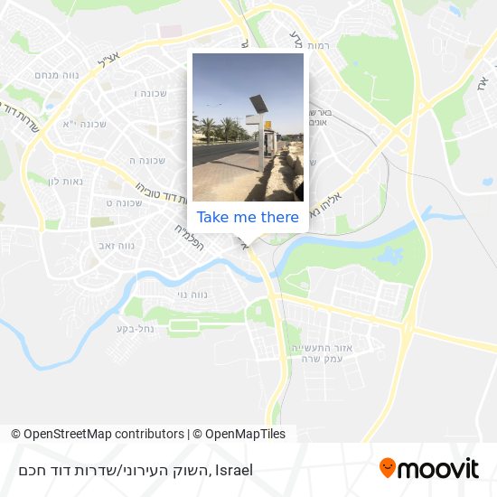 השוק העירוני/שדרות דוד חכם map