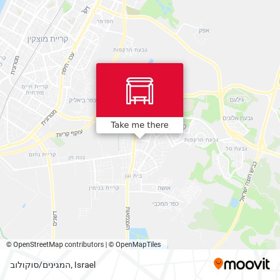 המגינים/סוקולוב map