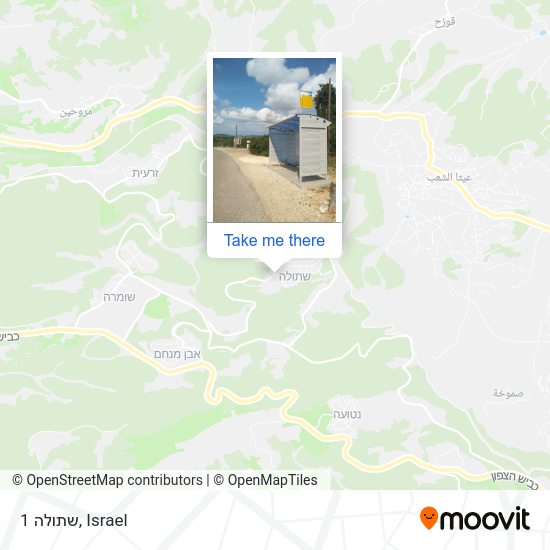 שתולה 1 map