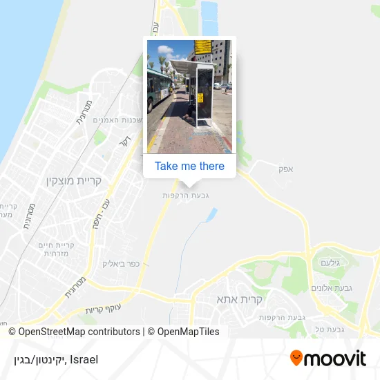 Карта יקינטון/בגין