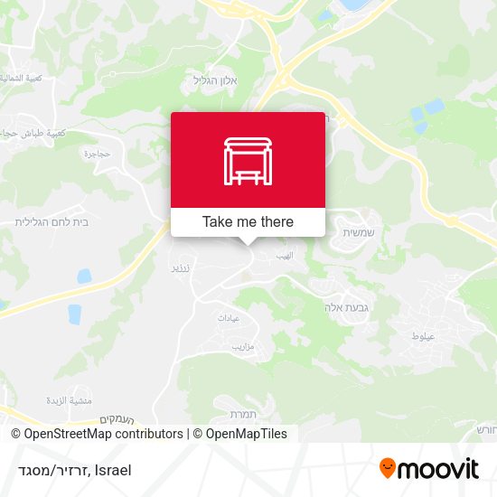 זרזיר/מסגד map