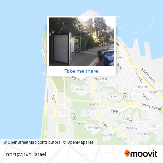 רענן/קדימה map