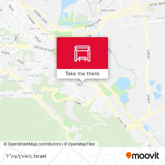 האורן/צה''ל map