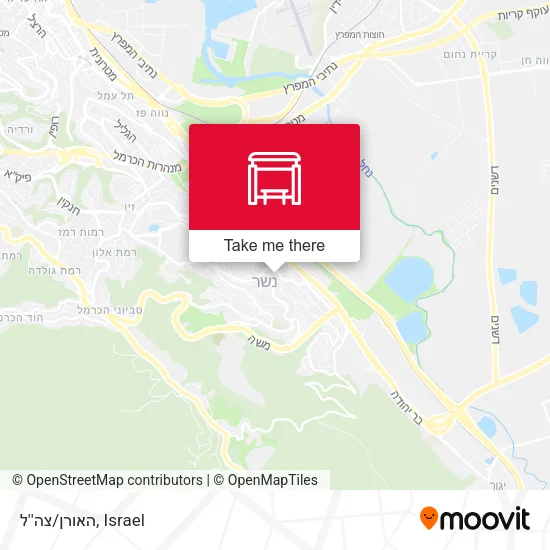 Карта האורן/צה''ל