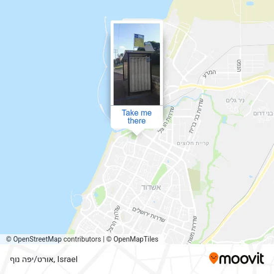 Карта אורט/יפה נוף