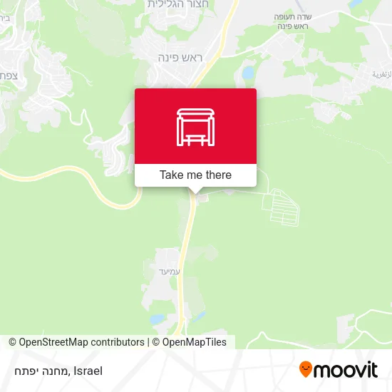 Карта מחנה יפתח