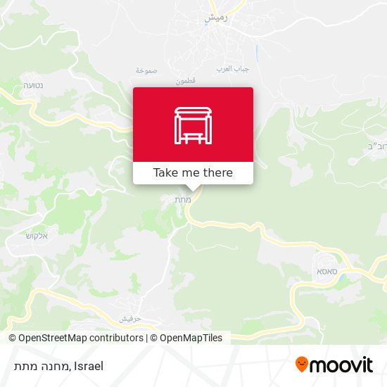מחנה מתת map