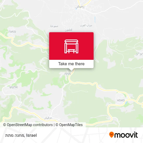 Карта מחנה מתת