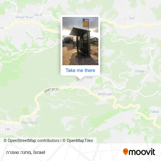 מחנה שומרה map