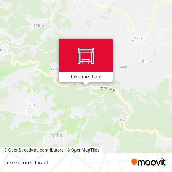 Карта מחנה בירנית