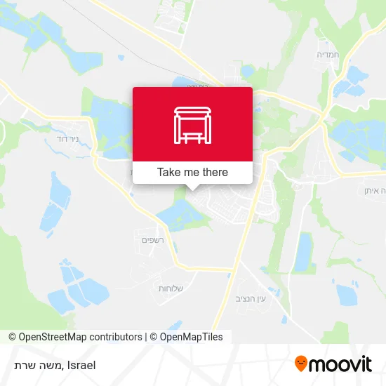 Карта משה שרת