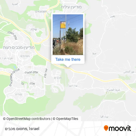 Карта מחסום מכבים