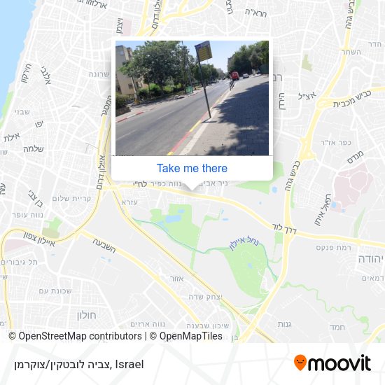 צביה לובטקין/צוקרמן map