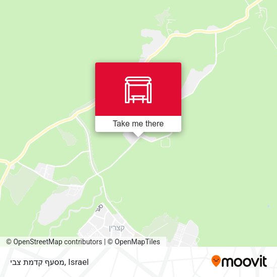 מסעף קדמת צבי map