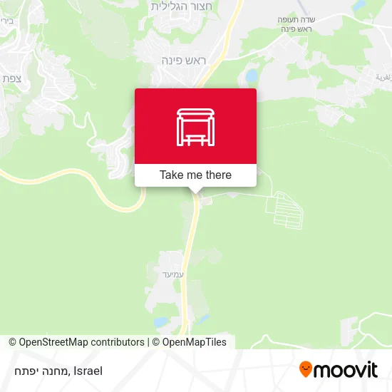 Карта מחנה יפתח