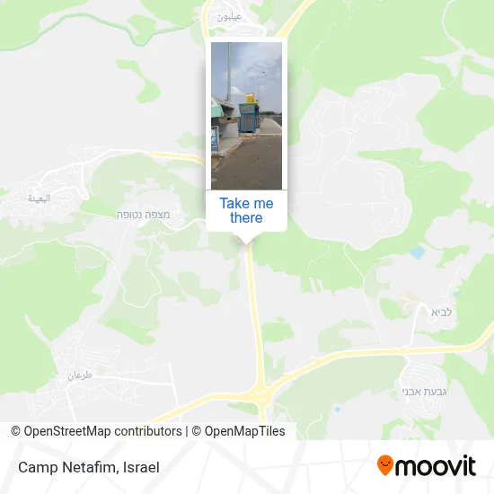 Camp Netafim map