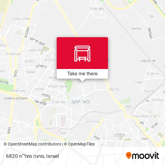 Карта מחנה מצל''ח 6820