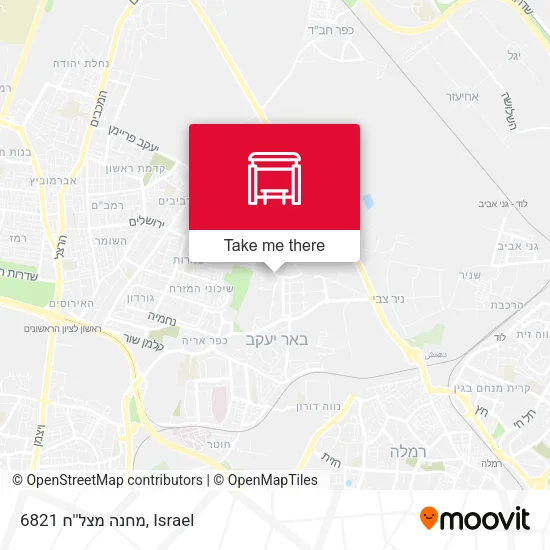 Карта מחנה מצל''ח 6821