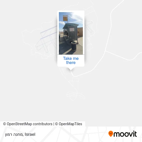 Карта מחנה רמון