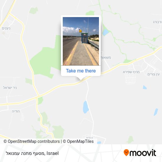 מסעף מחנה עמנואל map