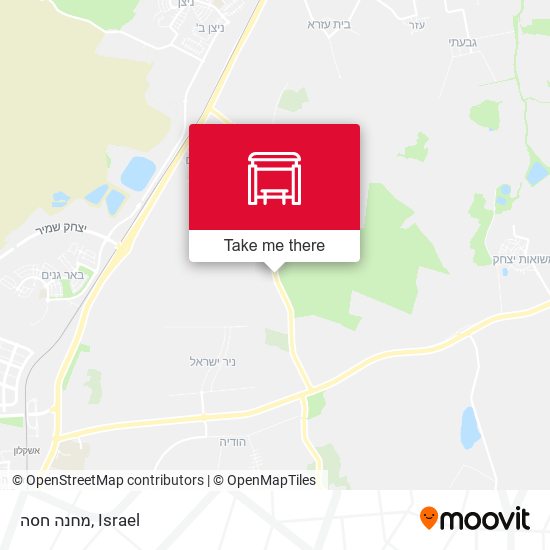 מחנה חסה map