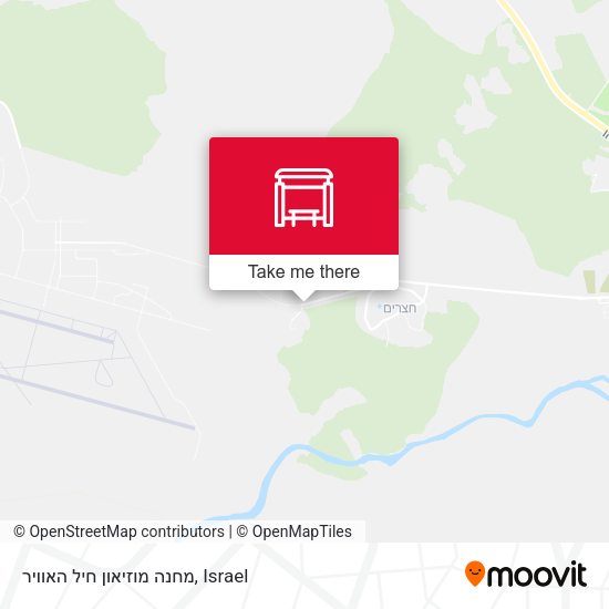 מחנה מוזיאון חיל האוויר map