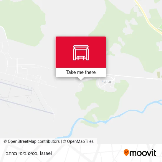 Карта בסיס בינוי מרחב
