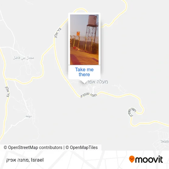 Карта מחנה אפיק