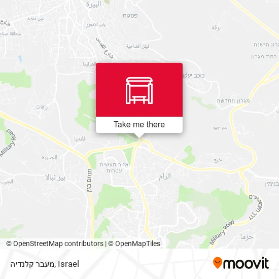 Карта מעבר קלנדיה