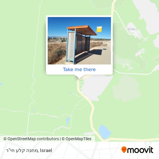 מחנה קלע חי''ר map