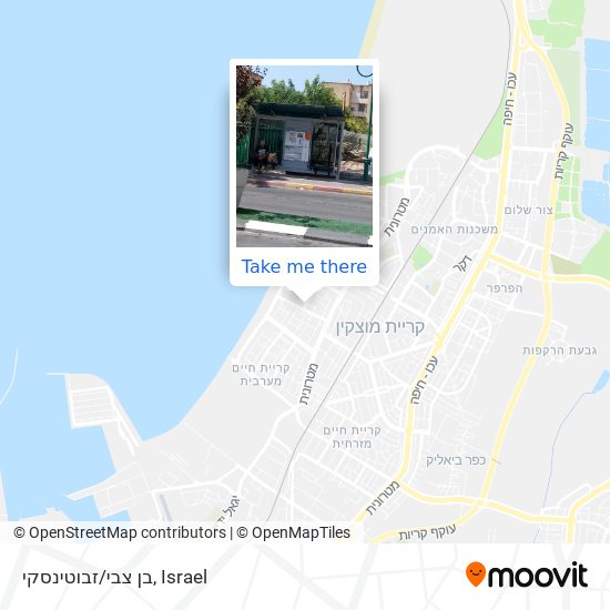 בן צבי/זבוטינסקי map