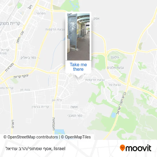 Карта אסף שמחוני/הרב עוזיאל