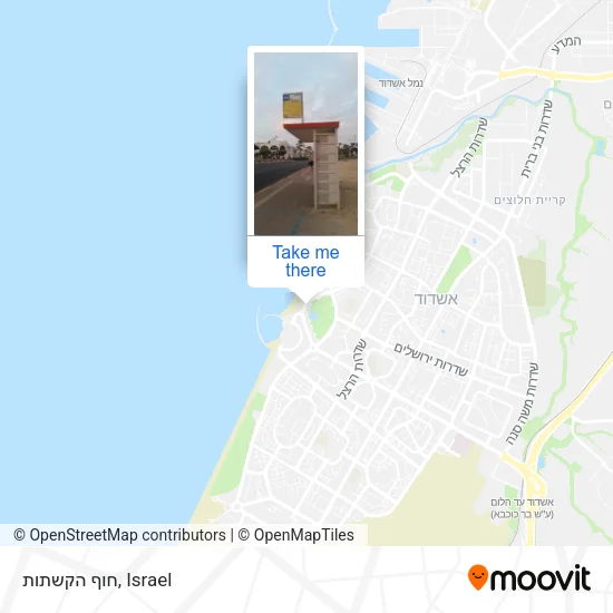 Карта חוף הקשתות
