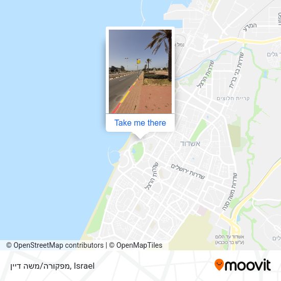 מפקורה/משה דיין map