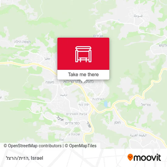 Карта הזית/הרצל