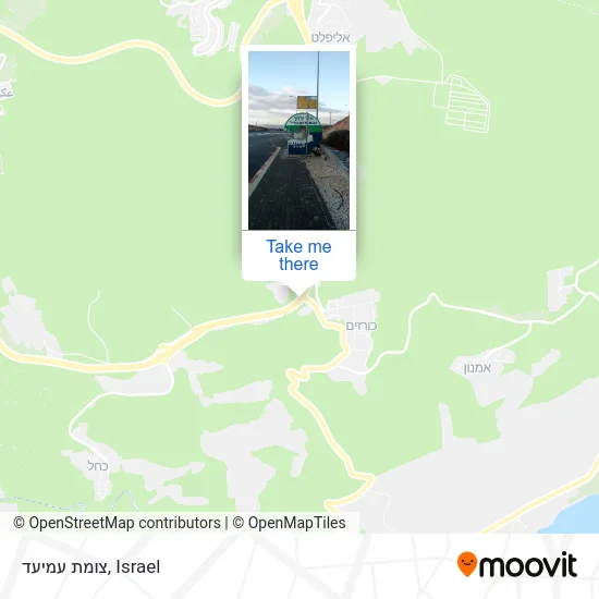 Карта צומת עמיעד