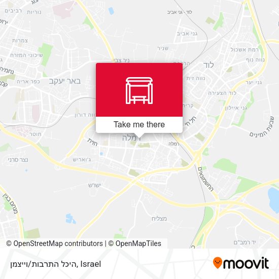 היכל התרבות/וייצמן map