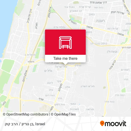 Карта בן גוריון / הרב קוק